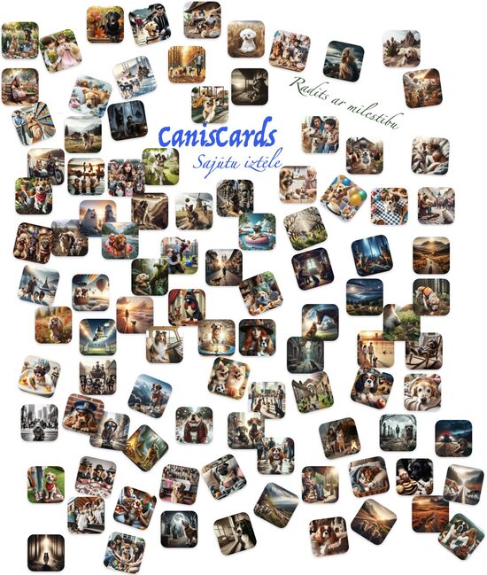 CanisCards Sajūtu iztēle