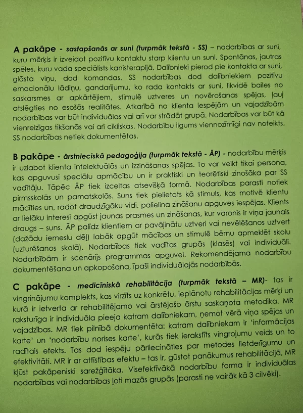 Suņa terapeita sertifikāts B puse